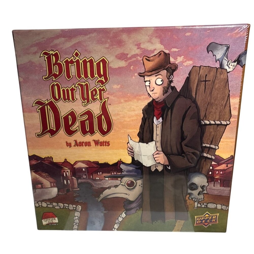 Bring Out Yer Dead Board Game By Aaron Watts Upper Deck Strategy Game New Sealed